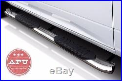 Fits 2015-2019 Chevy Colorado Crew Cab SS 5 Oval Side Steps Running Boards