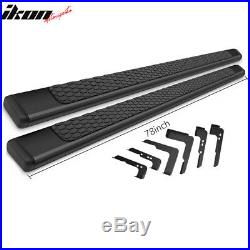 Fits 99-13 Chevy Silverado Double Cab Side Step Running Board Nerf Bar 78inch