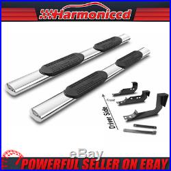 Fits 99-18 Chevy Silverado GMC Sierra Extended Cab 5 Oval Running Board
