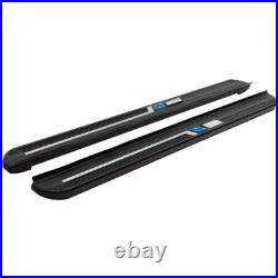 Fits Chevrolet Silverado 2019-2025 Fixed Running Boards Side Steps+CAR CHARGER