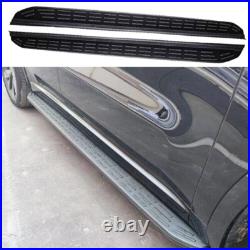 Fits Chevrolet Silverado 2019-2025 Fixed Running Boards Side Steps+CAR CHARGER