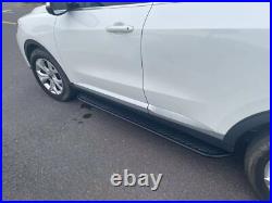 Fits Chevrolet Silverado 2019-2025 Fixed Running Boards Side Steps+CAR CHARGER