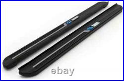 Fits Chevrolet Silverado 2019-2025 Fixed Running Boards Side Steps+CAR CHARGER