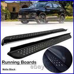 Fits For Chevrolet Captiva 2018-2024 Running Boards Side Steps Pedal Nerf Bars