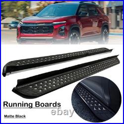 Fits For Chevrolet Equinox 2025 2026 Running Boards Side Steps Pedal Nerf Bars