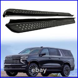 Fits For Chevrolet Suburban 2021-2026 Running Boards Side Step Pedal Nerf Bars
