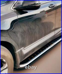 Fits For Chevrolet Tahoe 2021-2025 Running Boards Side Steps Pedals Nerf Bar ALU