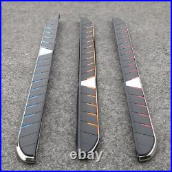 Fits For Chevrolet Tahoe 2021-2025 Running Boards Side Steps Pedals Nerf Bar ALU