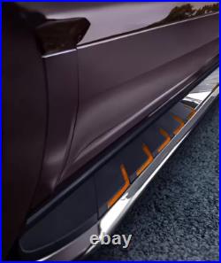 Fits For Chevrolet Tahoe 2021-2025 Running Boards Side Steps Pedals Nerf Bar ALU