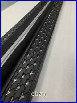 Fits For Chevrolet Tahoe 2021-2025 Running Boards Side Steps Pedals Nerf Bar ALU