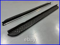 Fits For Chevrolet Tahoe 2021-2025 Running Boards Side Steps Pedals Nerf Bar ALU