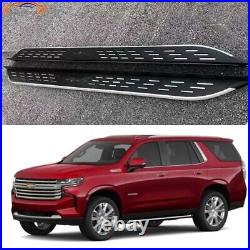 Fits For Chevy Chevrolet Tahoe 2021-2023 Nerf Bar Pedal Side step Running Boards