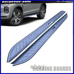 Fits for Chevrolet Blazer 2019-2023 Running Boards Side Steps Pedals Nerf Protec