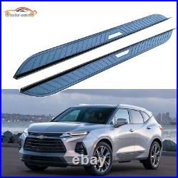 Fits for Chevrolet Blazer 2019-2023 Running Boards Side Steps Pedals Nerf Protec