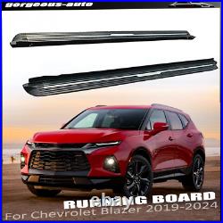 Fits for Chevrolet Chevy Blazer 2019 2020-2024 Side Step Nerf Bar Running Board