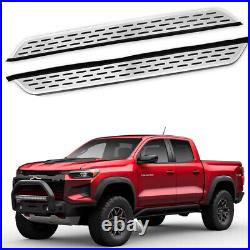 Fits for Chevrolet Colorado 2015-2024 Running Boards Side Steps Pedals Nerf bar