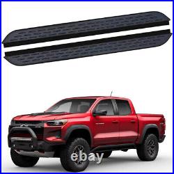 Fits for Chevrolet Colorado 2015-2024 Running Boards Side Steps Pedals Nerf bar