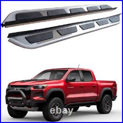 Fits for Chevrolet Colorado 2015-2024 Running Boards Side Steps Pedals Nerf bar