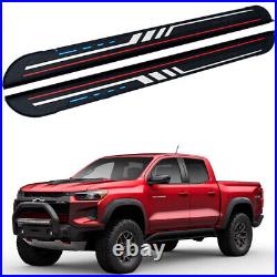 Fits for Chevrolet Colorado 2015-2024 Running Boards Side Steps Pedals Nerf bar