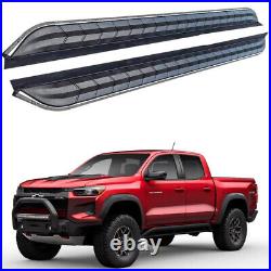 Fits for Chevrolet Colorado 2015-2024 Running Boards Side Steps Pedals Nerf bar