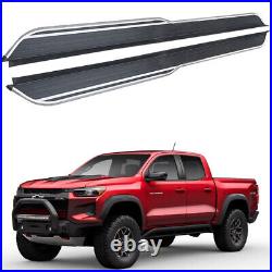 Fits for Chevrolet Colorado 2015-2024 Running Boards Side Steps Pedals Nerf bar