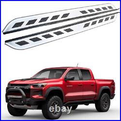 Fits for Chevrolet Colorado 2015-2024 Running Boards Side Steps Pedals Nerf bar