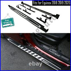 Fits for Chevrolet Equinox 2018 2019 2020 running board nerf bars side steps