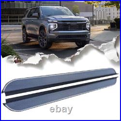 Fits for Chevrolet Tahoe 2021-2024 2025 Fixed Side Step Running Board Nerf Bar