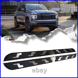 Fits for Chevrolet Tahoe 2021-2024 2025 Fixed Side Step Running Board Nerf Bar