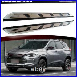 Fits for Chevrolet Tracker 2020-2024 2PCS Fixed Running Board Side Step Pedal