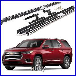 Fits for Chevrolet Traverse 2018-2023 Fix Running Board Side Step Pedal Nerf Bar