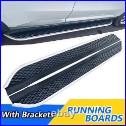 Fits for Chevrolet Traverse 2024 2025 Running Board Side Step Nerf Bar Black