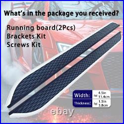 Fits for Chevrolet Traverse 2024 2025 Running Board Side Step Nerf Bar Black