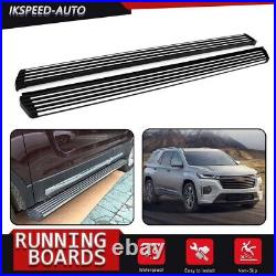 Fix Side Step Pedal Nerf Bar Running Board Fits for 2018-2023 Chevrolet Traverse