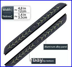 Fixed Running Boards Side Steps Pedals Nerf Bar Fits for Chevy Equinox 2025 2026