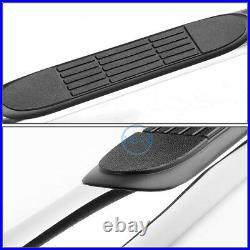 For 00-14 Avalanche Yukon Crew Cab 3 Stainless Steel Step Bar Running Boards