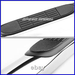 For 00-19 Silverado/sierra Reg Cab Chrome 3 Side Step Nerf Bar Running Board