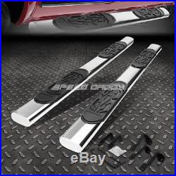 For 01-16 Chevy Silverado Crew 6chrome Oval Side Step Nerf Bar Running Board