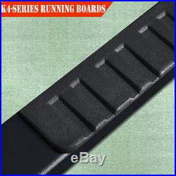 For 04-12 Colorado/Canyon Crew Cab 4 Nerf Bar Running Board Side Step BLK H