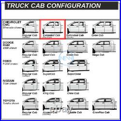 For 04-12 Colorado Canyon Extended Cab 3 Chrome Side Step Bar Running Boards