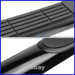 For 04-12 Colorado Canyon Extended Cab 3 Curved Side Step Bar Running Boards