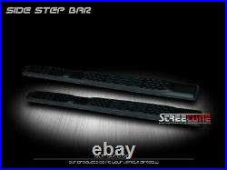For 04-12 Colorado/Canyon Extended Cab 5 Matte Blk Side Step Bar Running Board