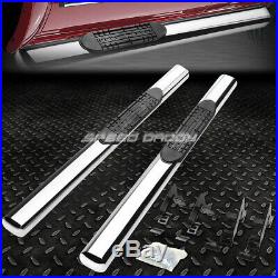 For 04-12 Colorado/canyon Reg Cab 4oval Chrome Side Step Nerf Bar Running Board