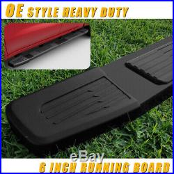 For 07-18 Chevrolet Tahoe 6 Running Board Side Step Nerf Bar Side Bar Black S