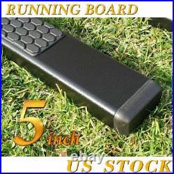 For 07-18 Chevrolet Tahoe / GMC Yukon 5 Running Board Nerf Bar Side Step BLK DH