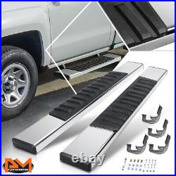 For 07-19 Chevy Silverado Regular Cab 6.75 Side Step Nerf Bar Running Boards