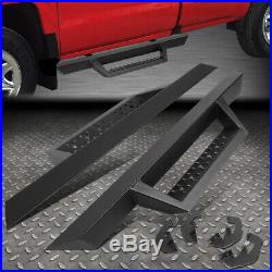 For 07-19 Silverado Sierra 3 Regular Cab L-bar Step Nerf Bar Running Boards