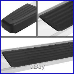 For 07-19 Silverado Sierra 6 Regular Cab Flat Side Step Nerf Bar Running Board