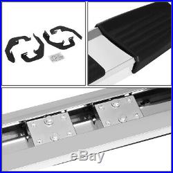 For 07-19 Silverado Sierra 6 Regular Cab Flat Side Step Nerf Bar Running Board