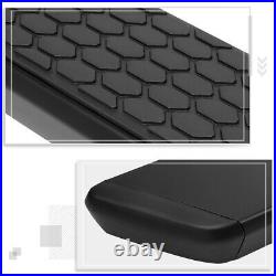 For 07-19 Silverado/Sierra Ext Cab 5.5 Honeycomb Step Pad Running Boards Black